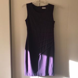 Calvin Klein dress in plum